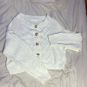 Blu Pepper White Sweater